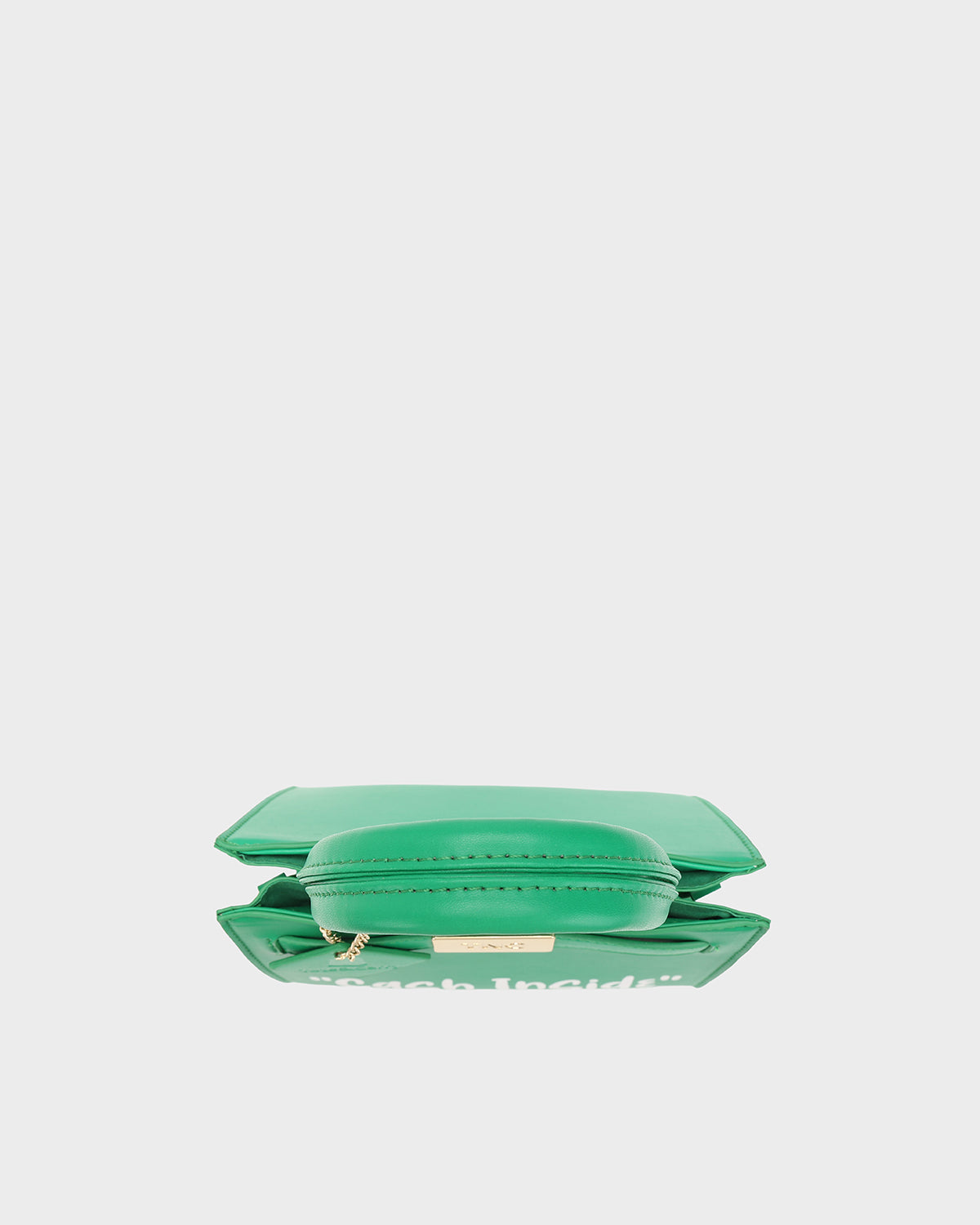 Cash Inside Mini Tote in Green
