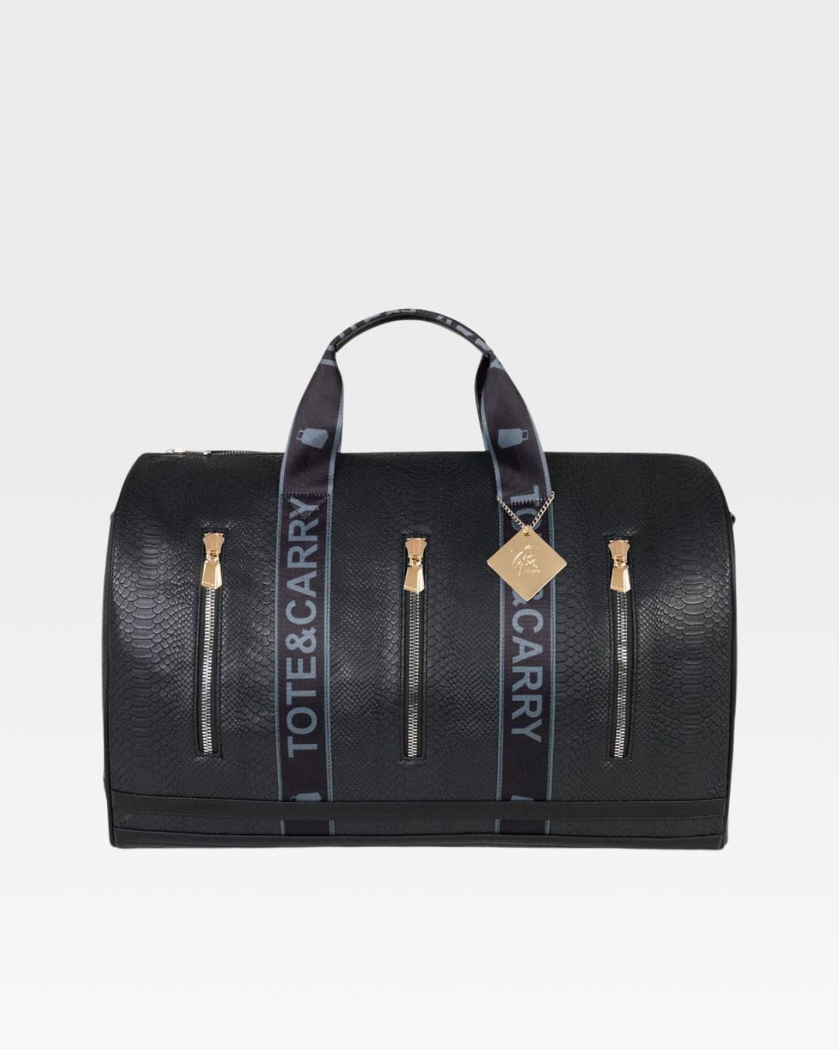 Caution Tape Travel Set in Black