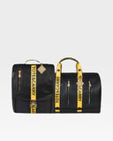 Caution Tape Travel Set in Black & Yellow