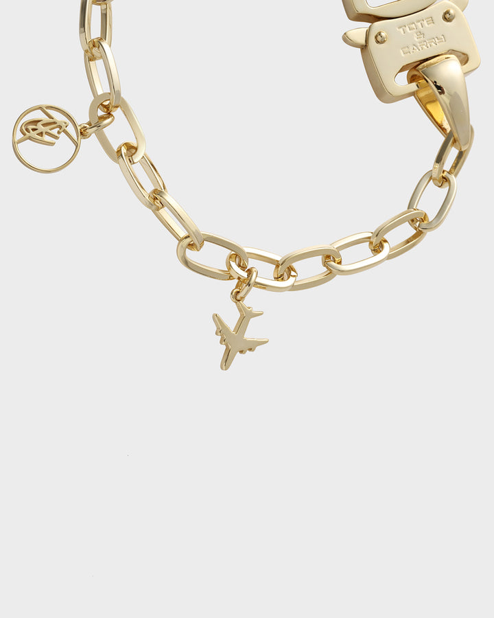 Charm Bracelet in Gold