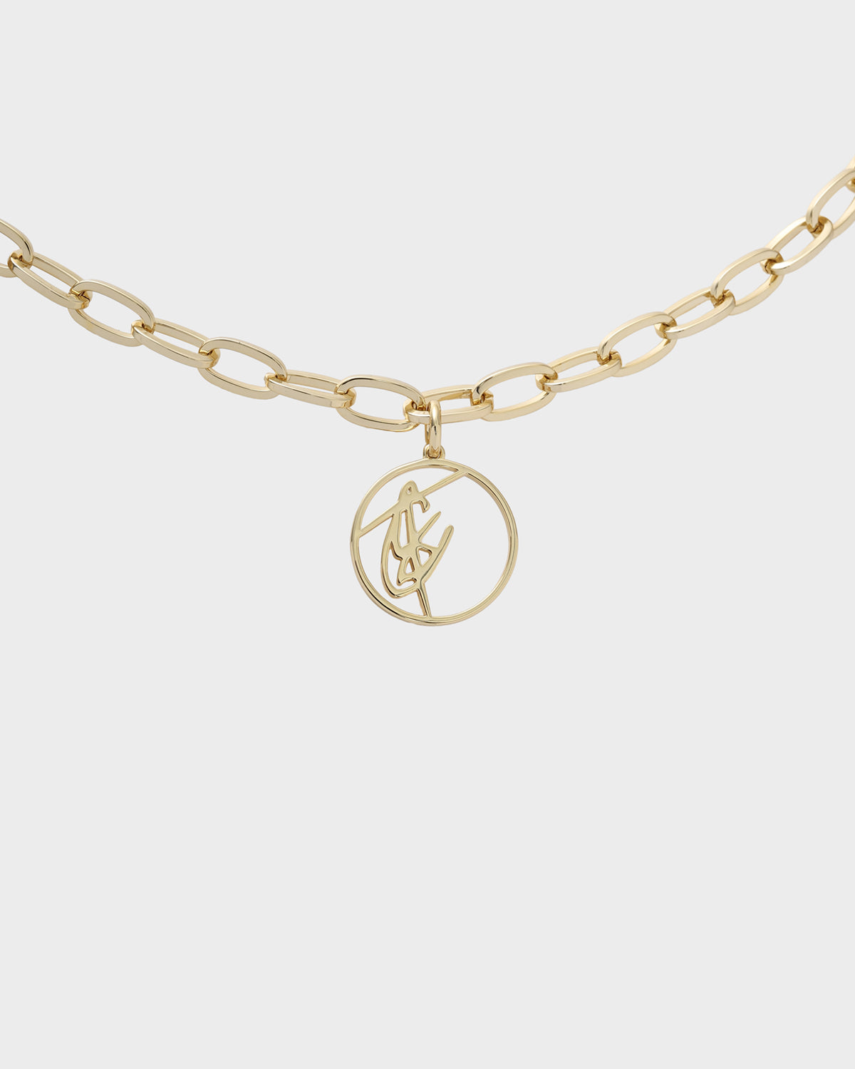 Charm Necklace in Gold