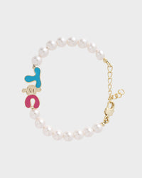 T&C Pearl Bracelet / White