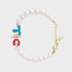 T&C Pearl Bracelet / White