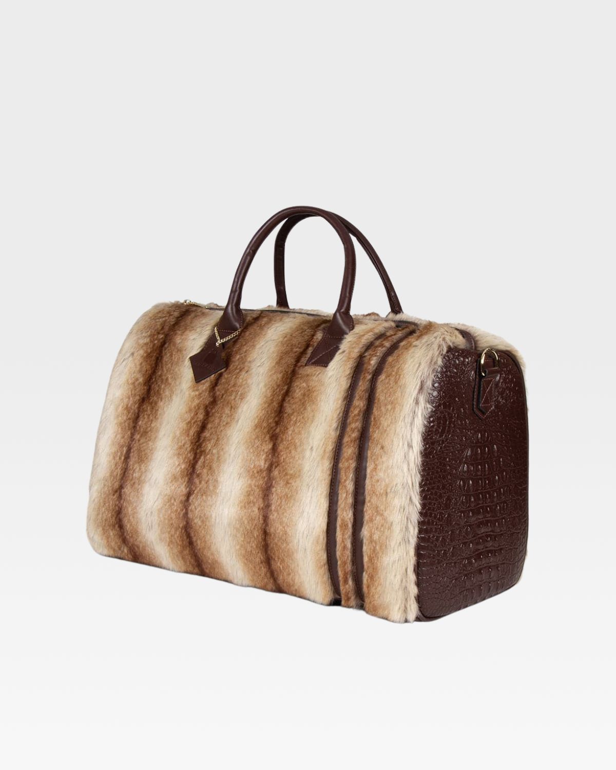 Chinchilla Travel Set in Dark Brown
