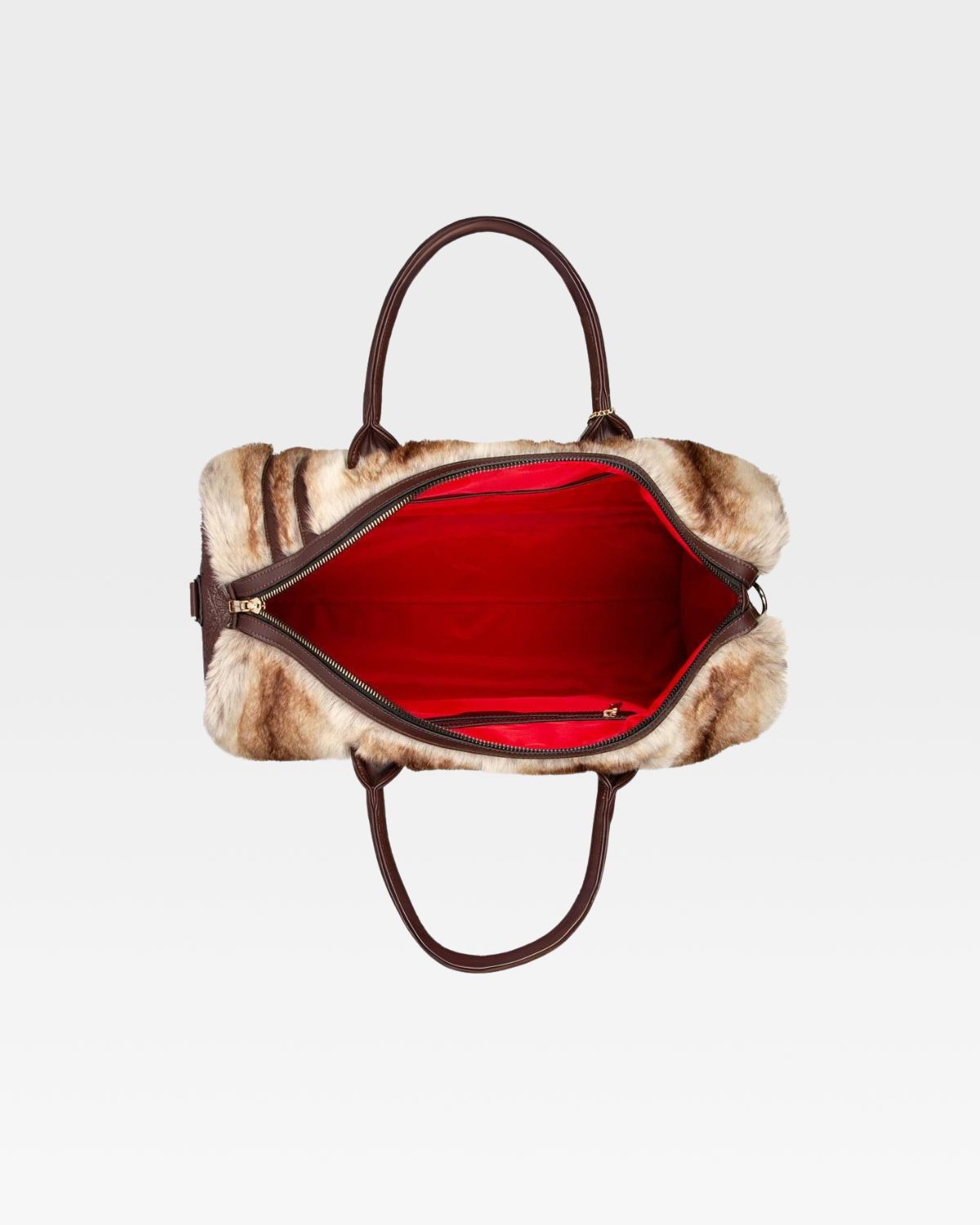 Chinchilla Travel Set in Dark Brown