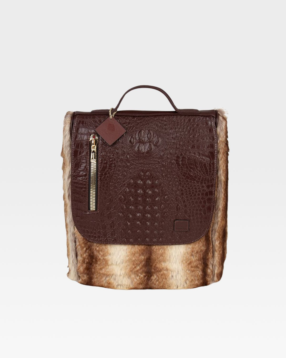 Chinchilla Travel Set in Dark Brown