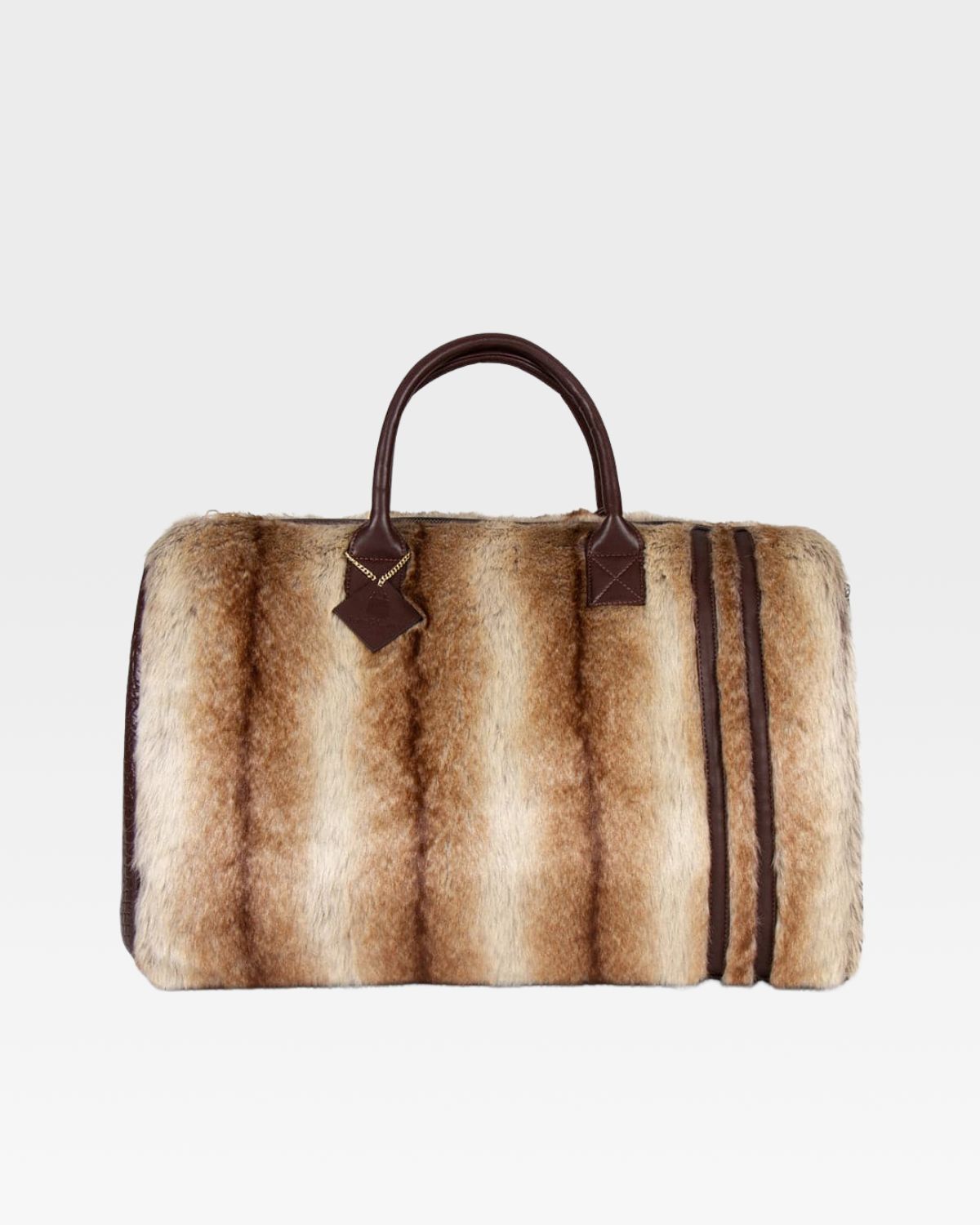 Chinchilla Travel Set in Dark Brown