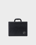 Citadel Croc Briefcase in Black