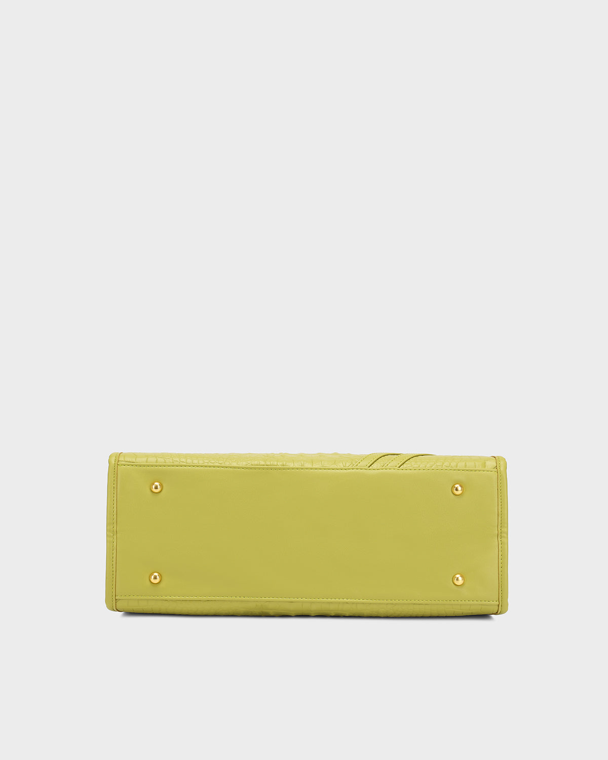City scape Tote in Avocado Green