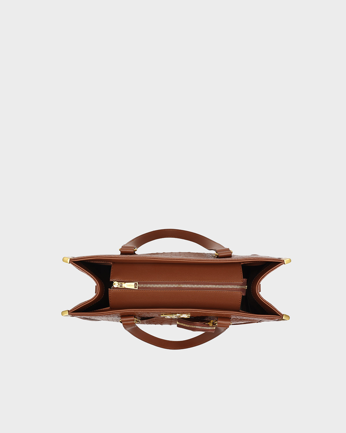 City scape Tote in Brown