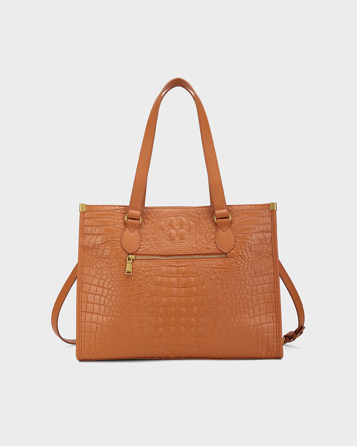 City scape Tote in Caramel