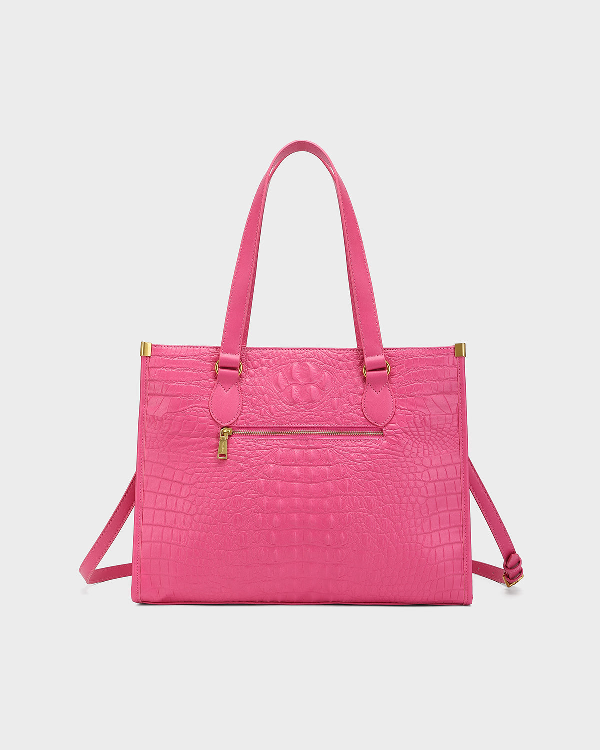 City scape Tote in Fuchsia