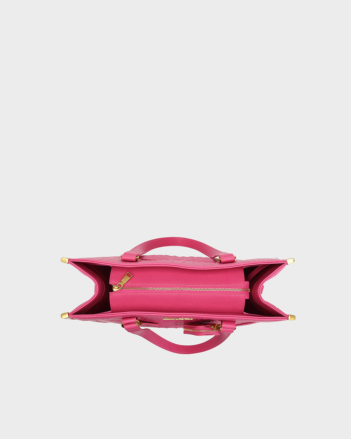City scape Tote in Fuchsia