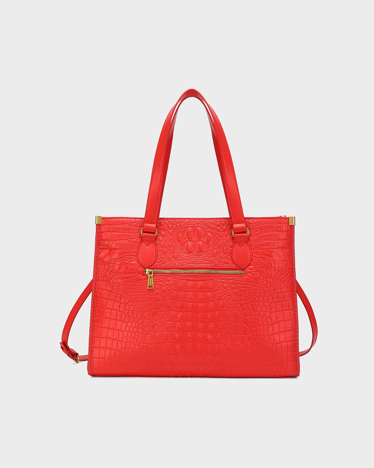 City scape Tote in Red
