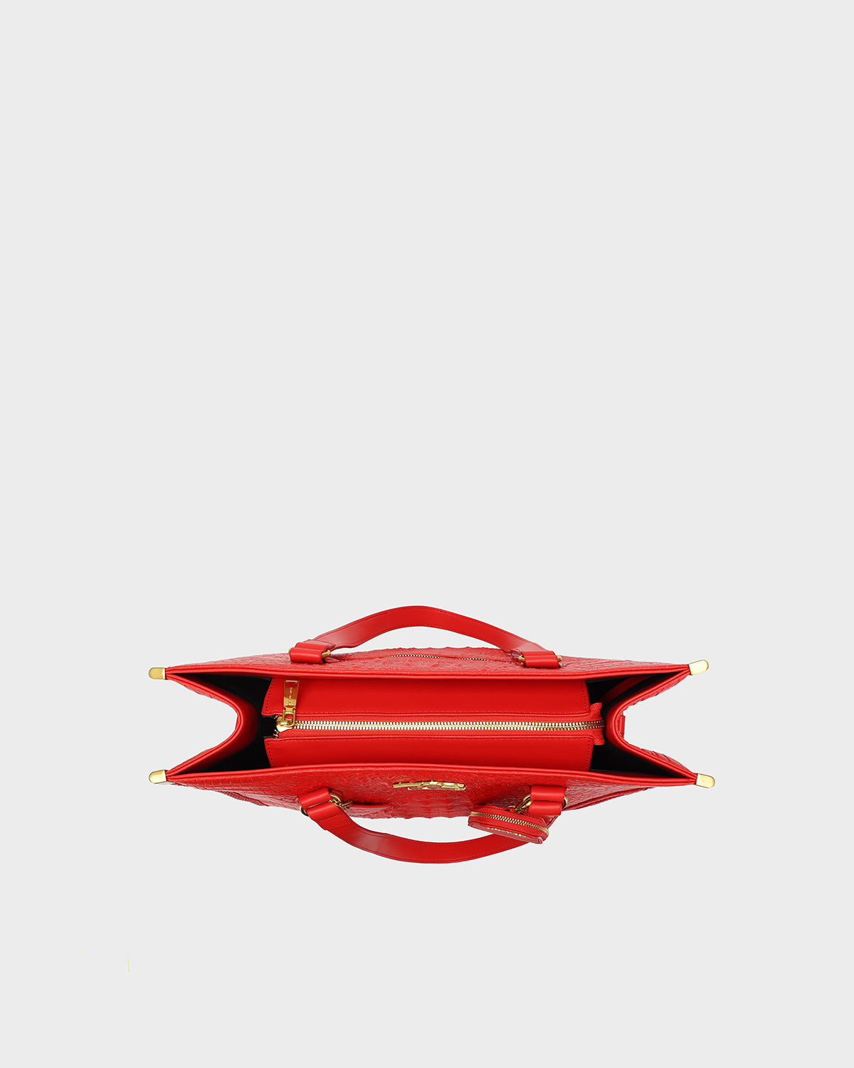 City scape Tote in Red