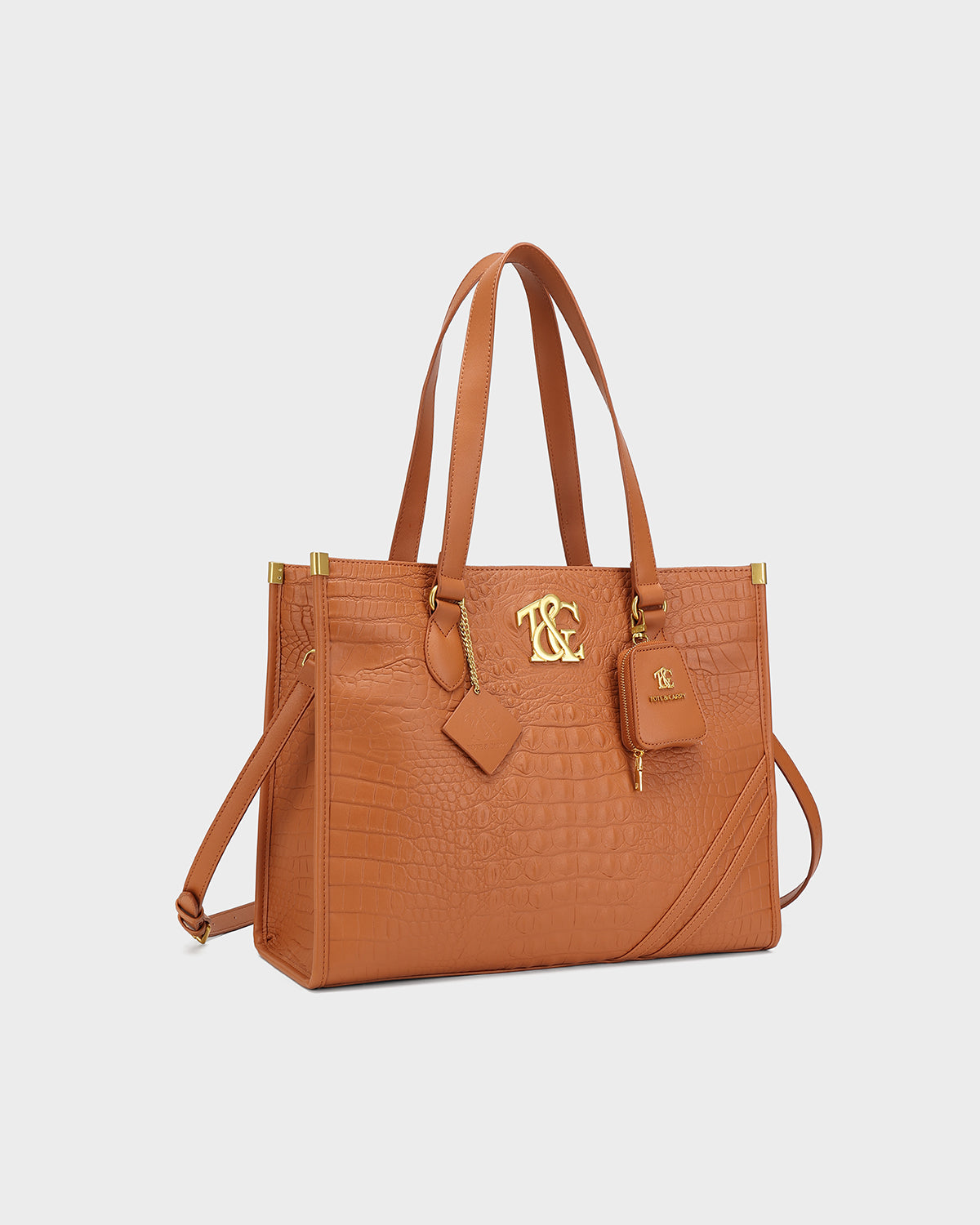 Cityscape Tote in Caramel