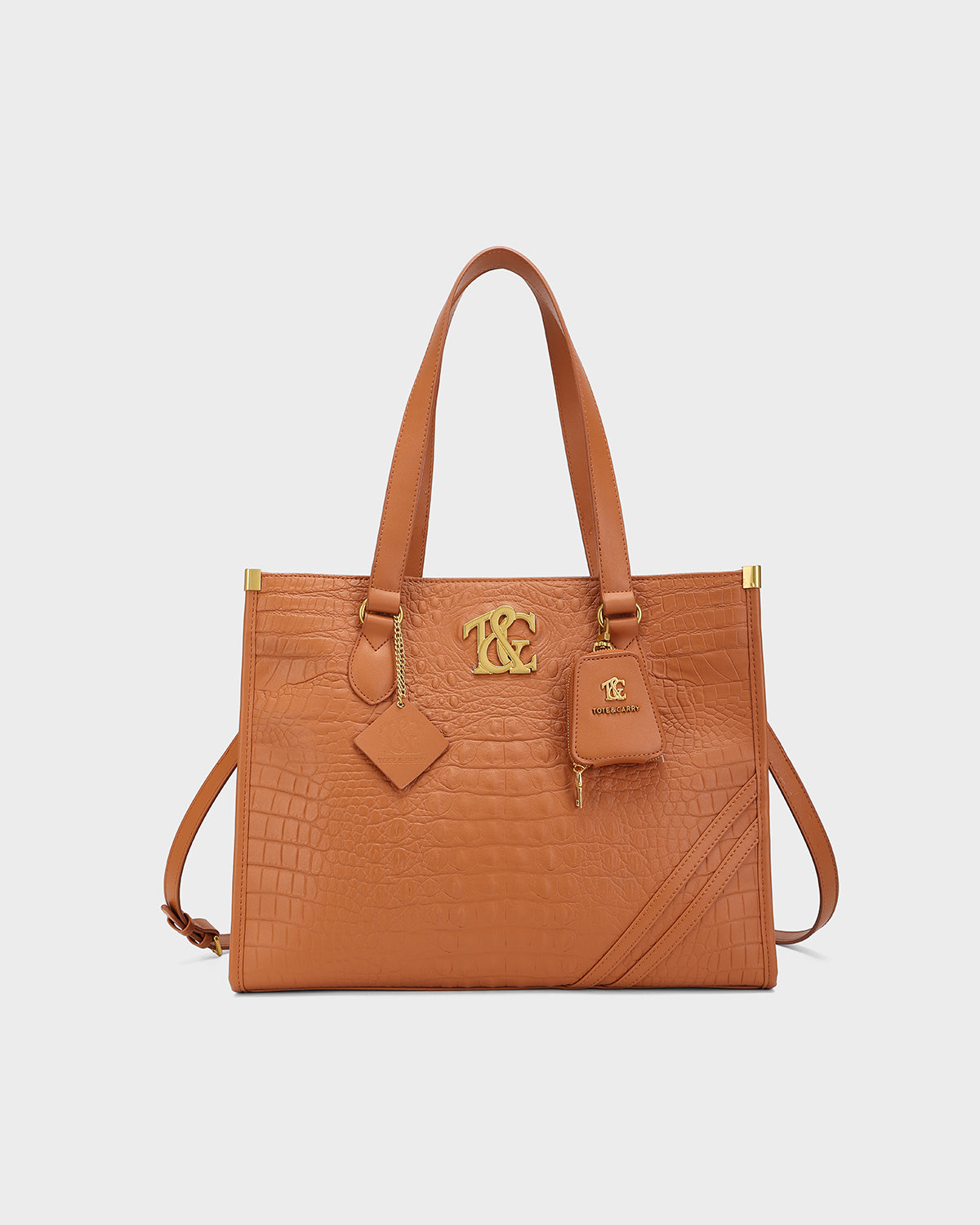 Cityscape Tote in Caramel