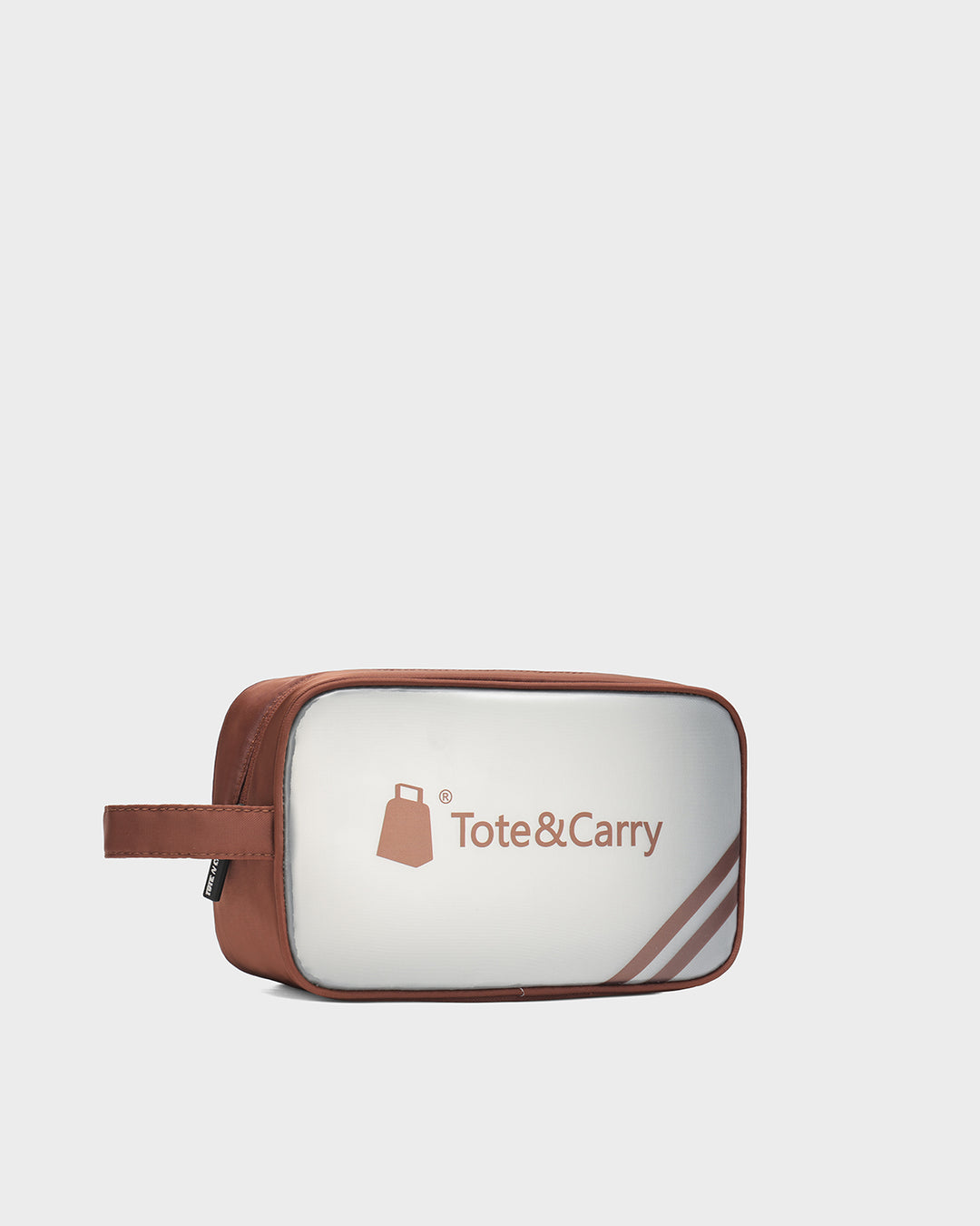 Clarity Toiletry Bag in Brown