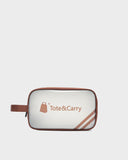 Clarity Toiletry Bag in Brown