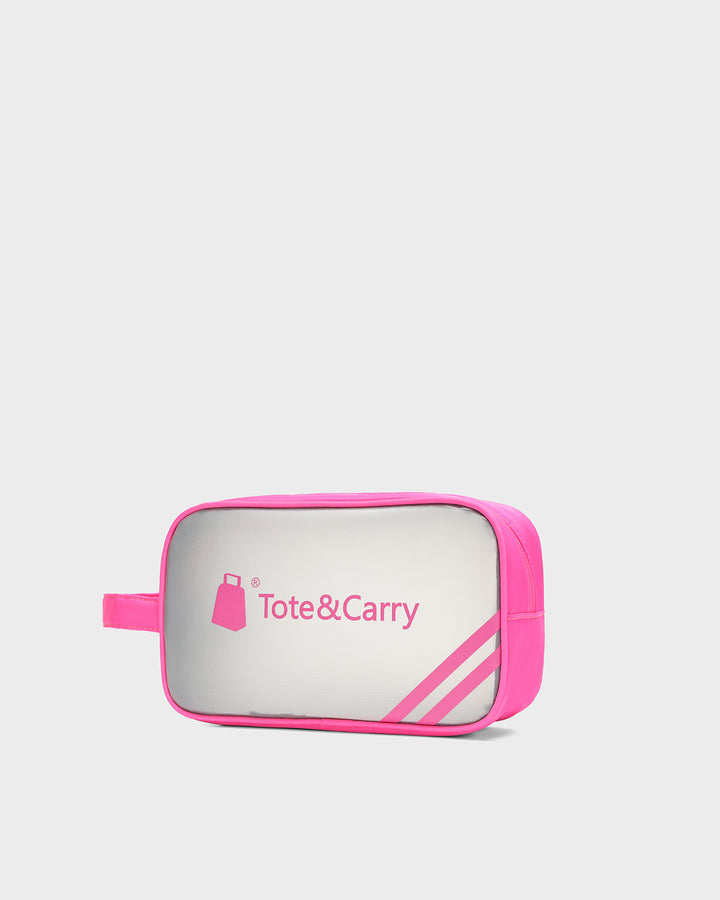 Clarity Toiletry Bag in Pink