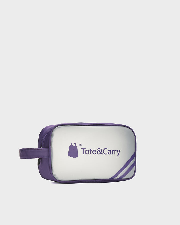 Clarity Toiletry Bag in Purple
