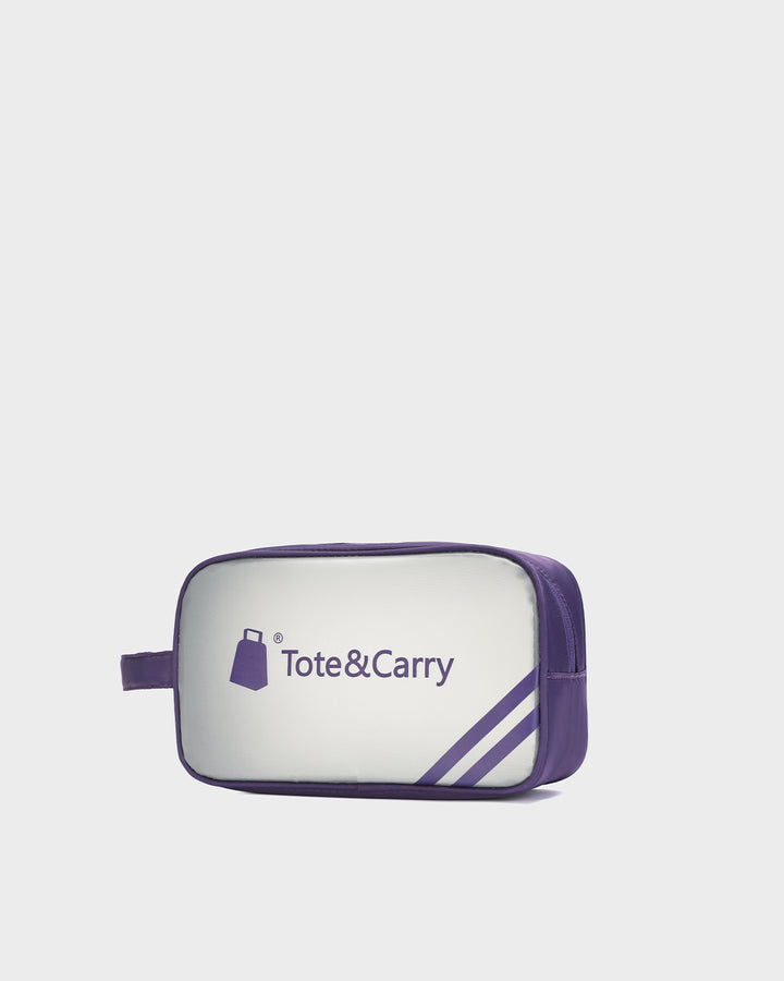 Clarity Toiletry Bag in Purple