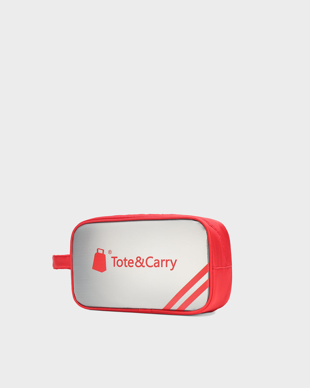 Clarity Toiletry Bag in Red