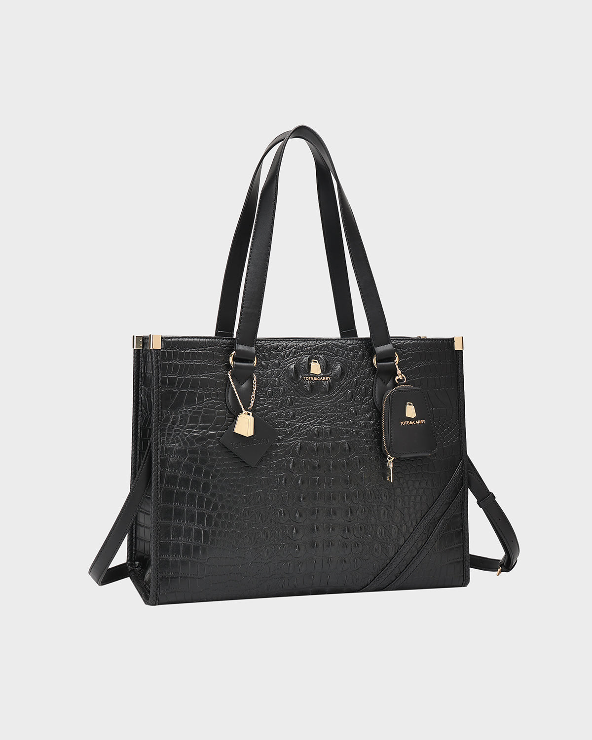 Classic City Tote Bag in Black