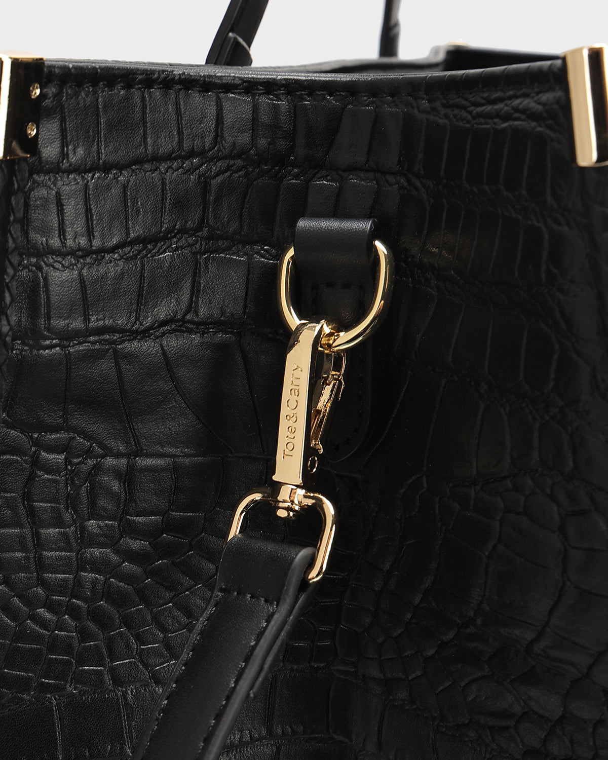 Classic City Tote Bag in Black
