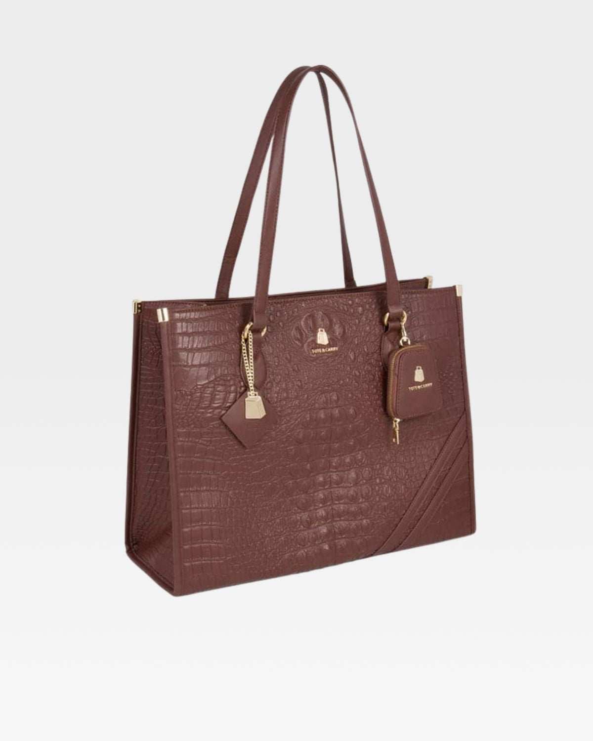 Apollo 2 Tote Bag in Brown
