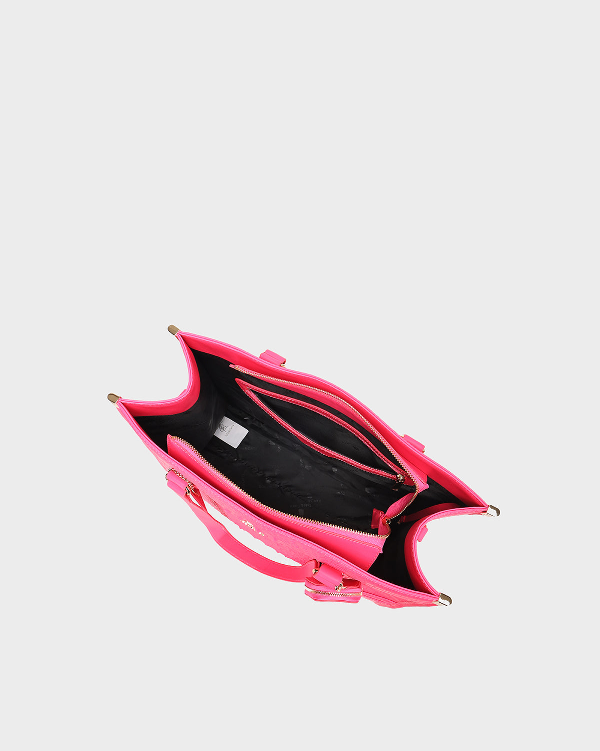 Classic City Tote Bag in Neon Pink