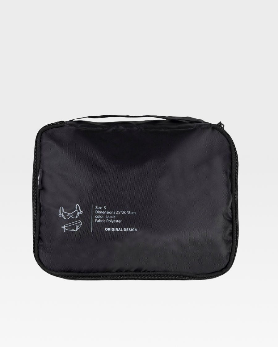 8 Piece Travel Packing Cubes in Black