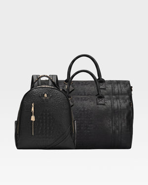 Classic Overnight 3-Piece Travel Set in Black