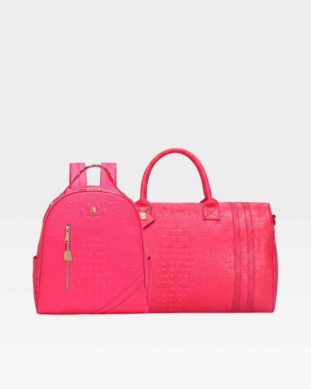 Classic Overnight 3-Piece Travel Set in Neon Pink