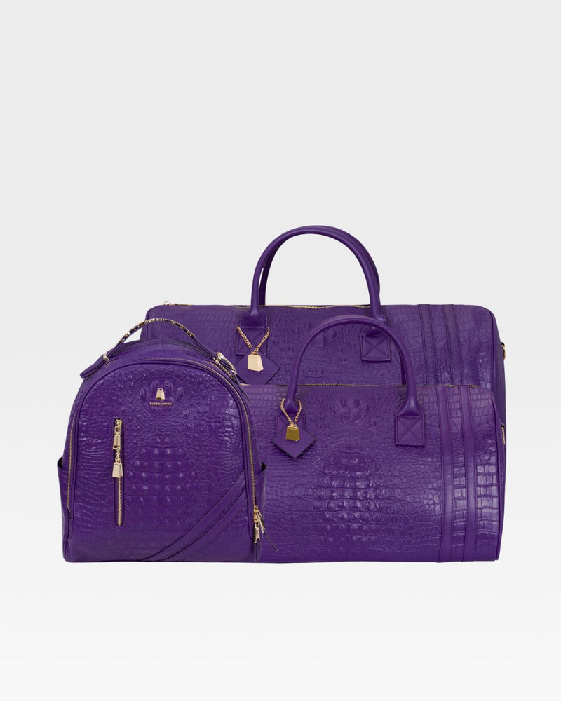 Classic Overnight 3-Piece Travel Set in Purple