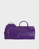Classic Overnight Travel Set in Purple