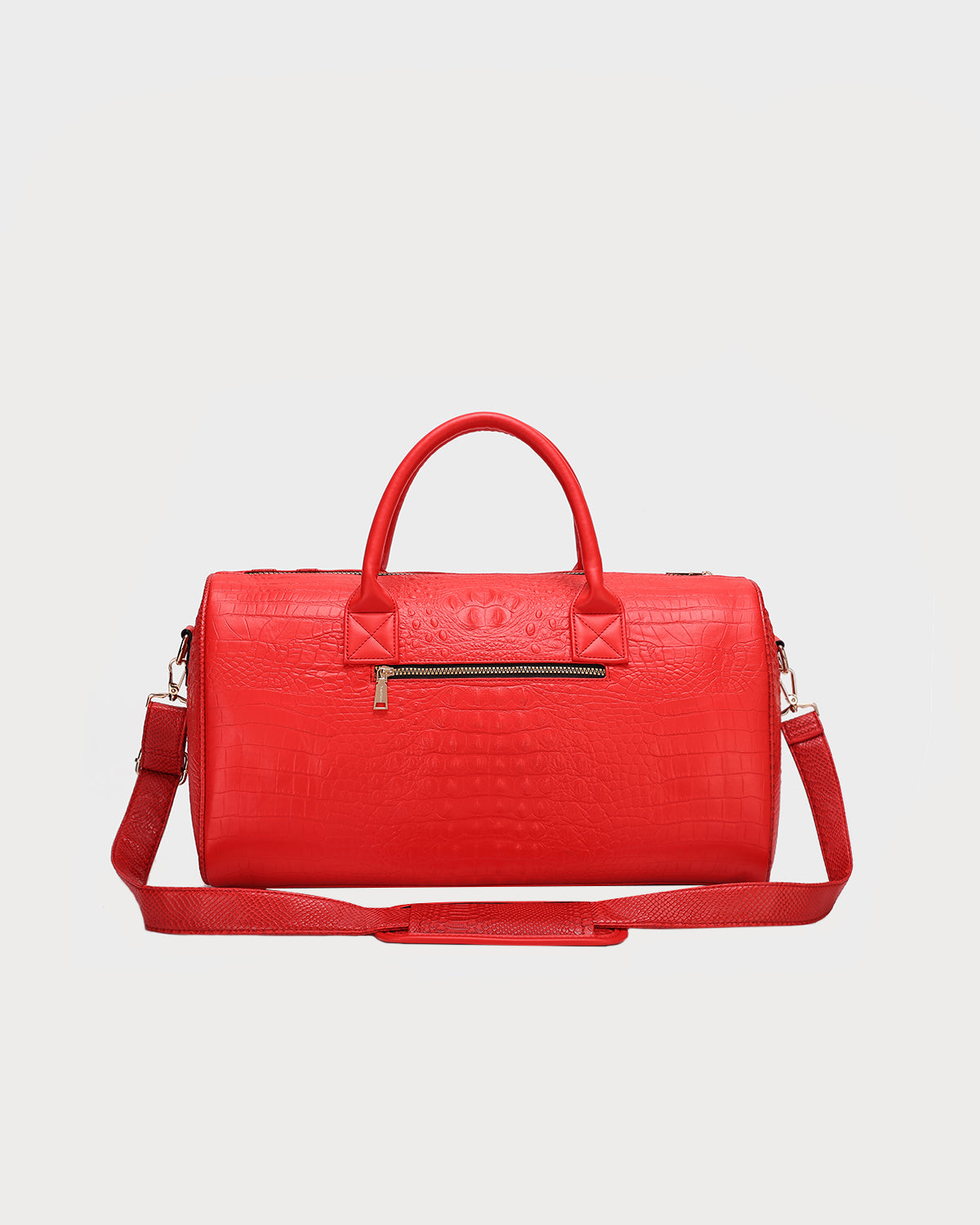 Classic Weekender Travel Set in Red