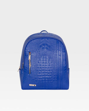 Statement Traveler Backpack in Royal Blue