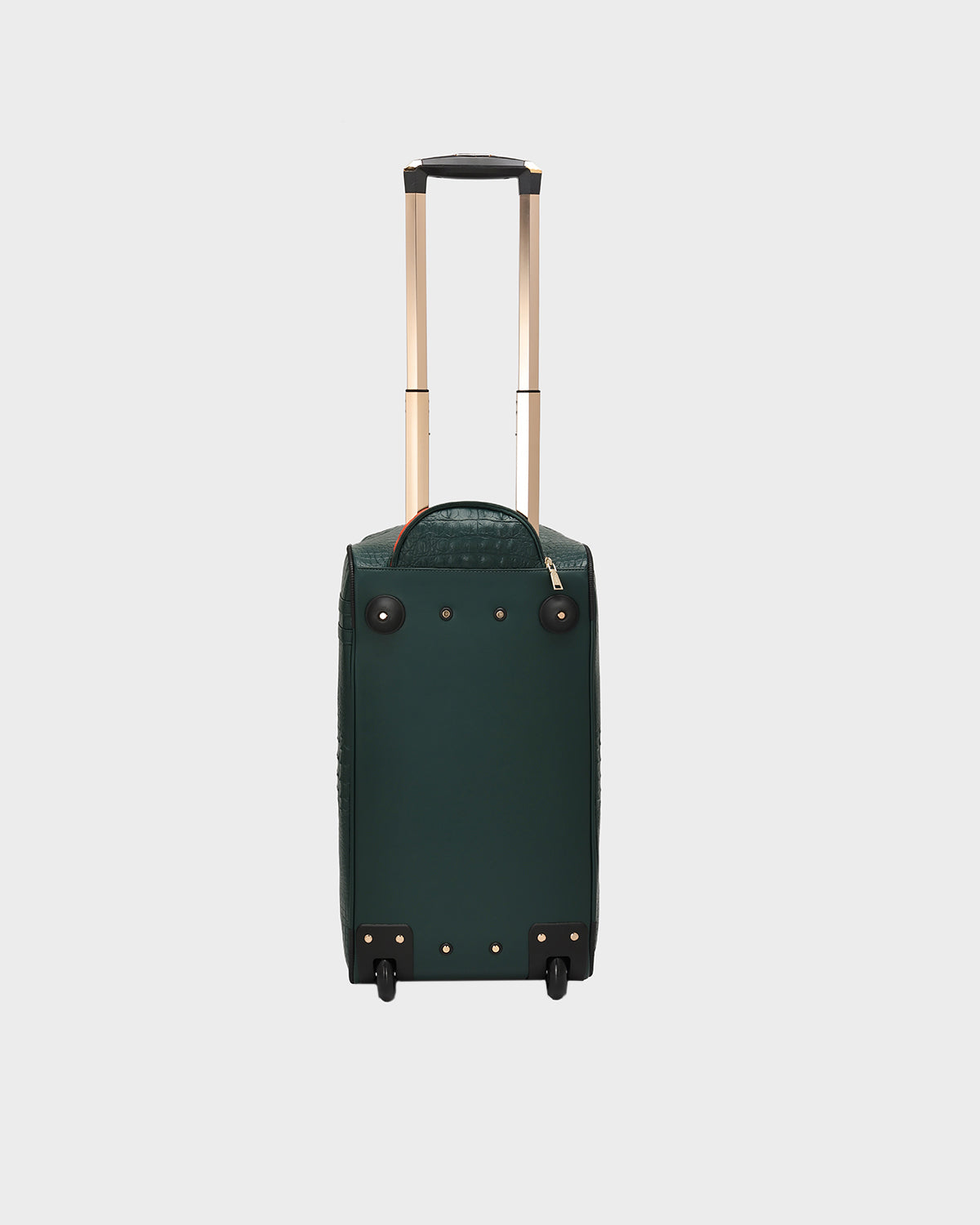 Classic Traveler Rolling Duffle Set in Emerald Green