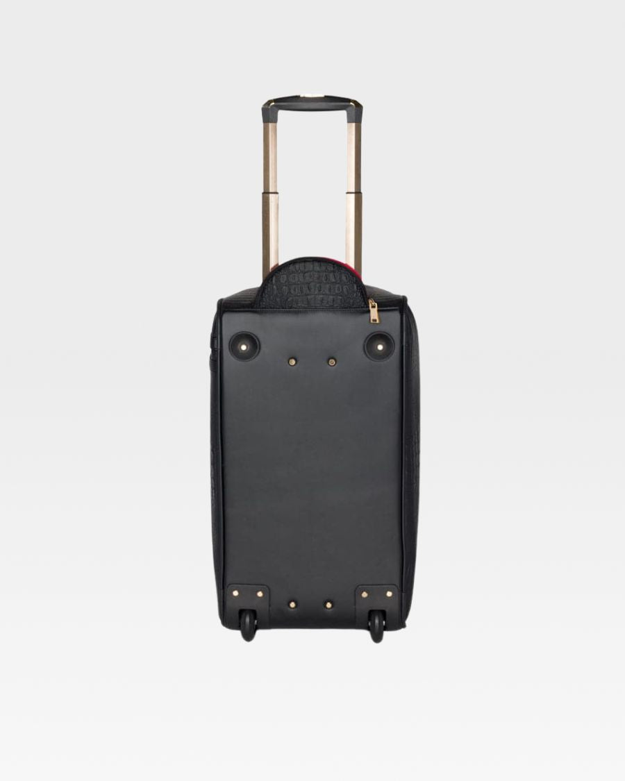 Apollo 2 Backpack & Rolling Duffle Bag Set in Black