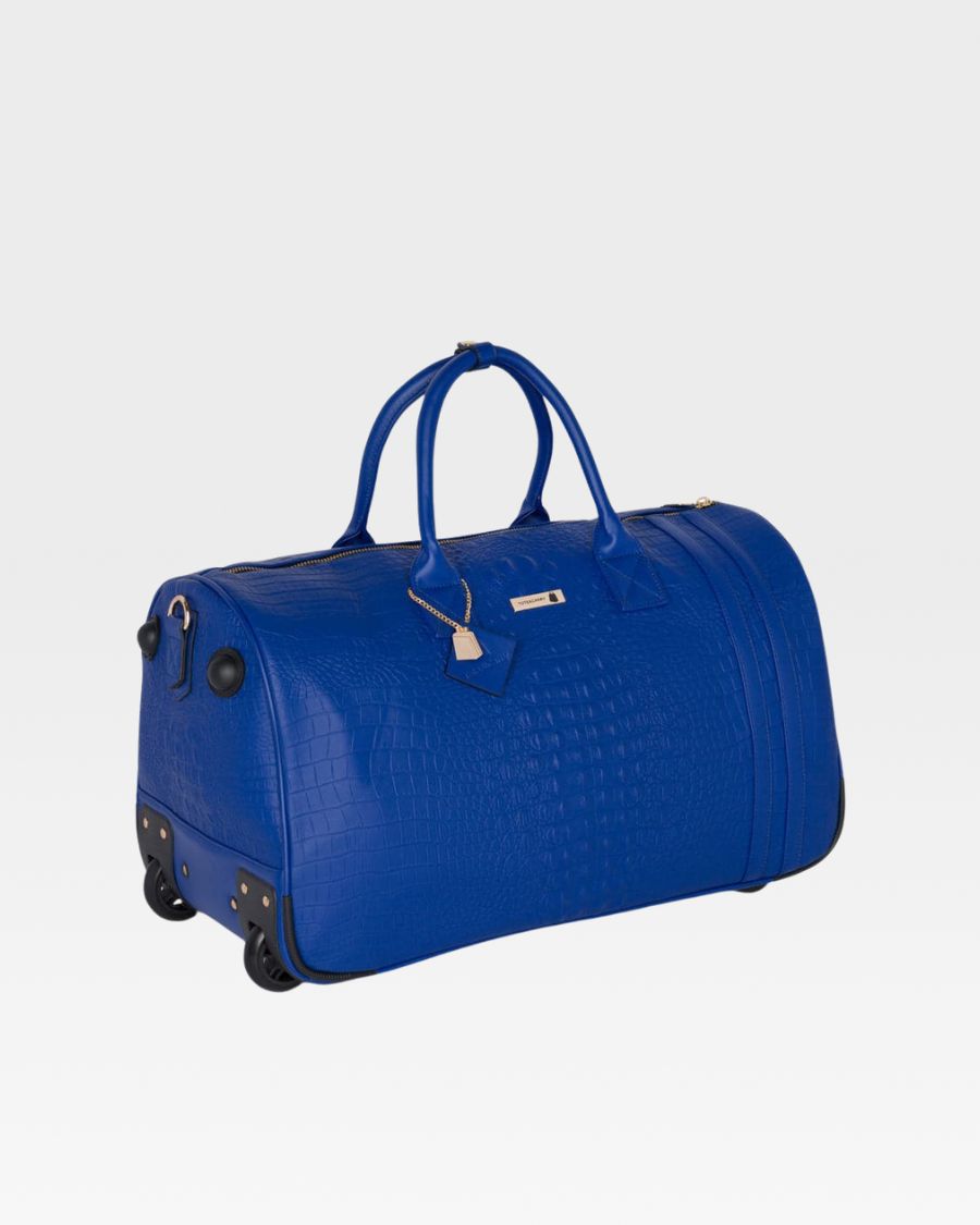 Apollo 2 Backpack & Rolling Duffle Bag Set in Royal Blue