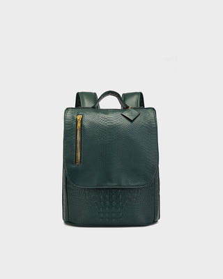 Classic Weekender Backpack in Emerald Green