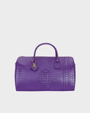 Classic Weekender Duffle Bag in Purple