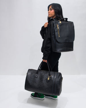 Classic Weekender Travel Set in Black
