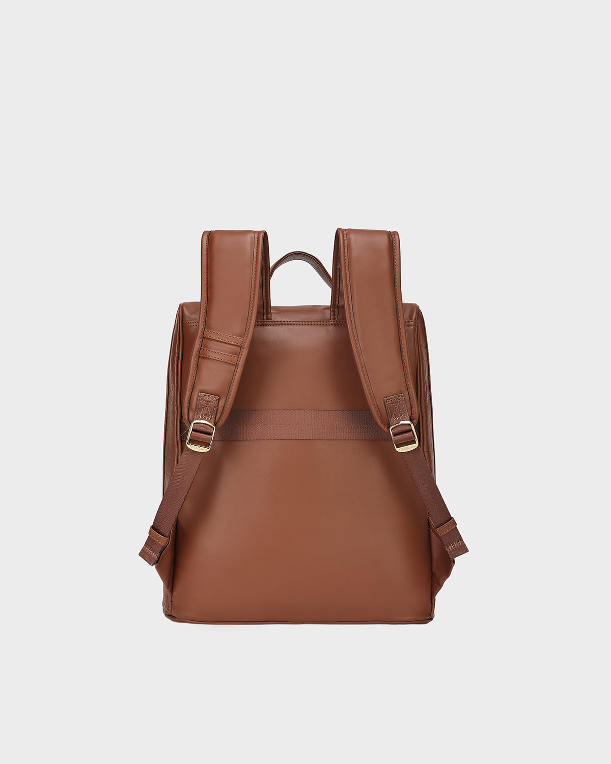Statement Weekender Backpack in Caramel