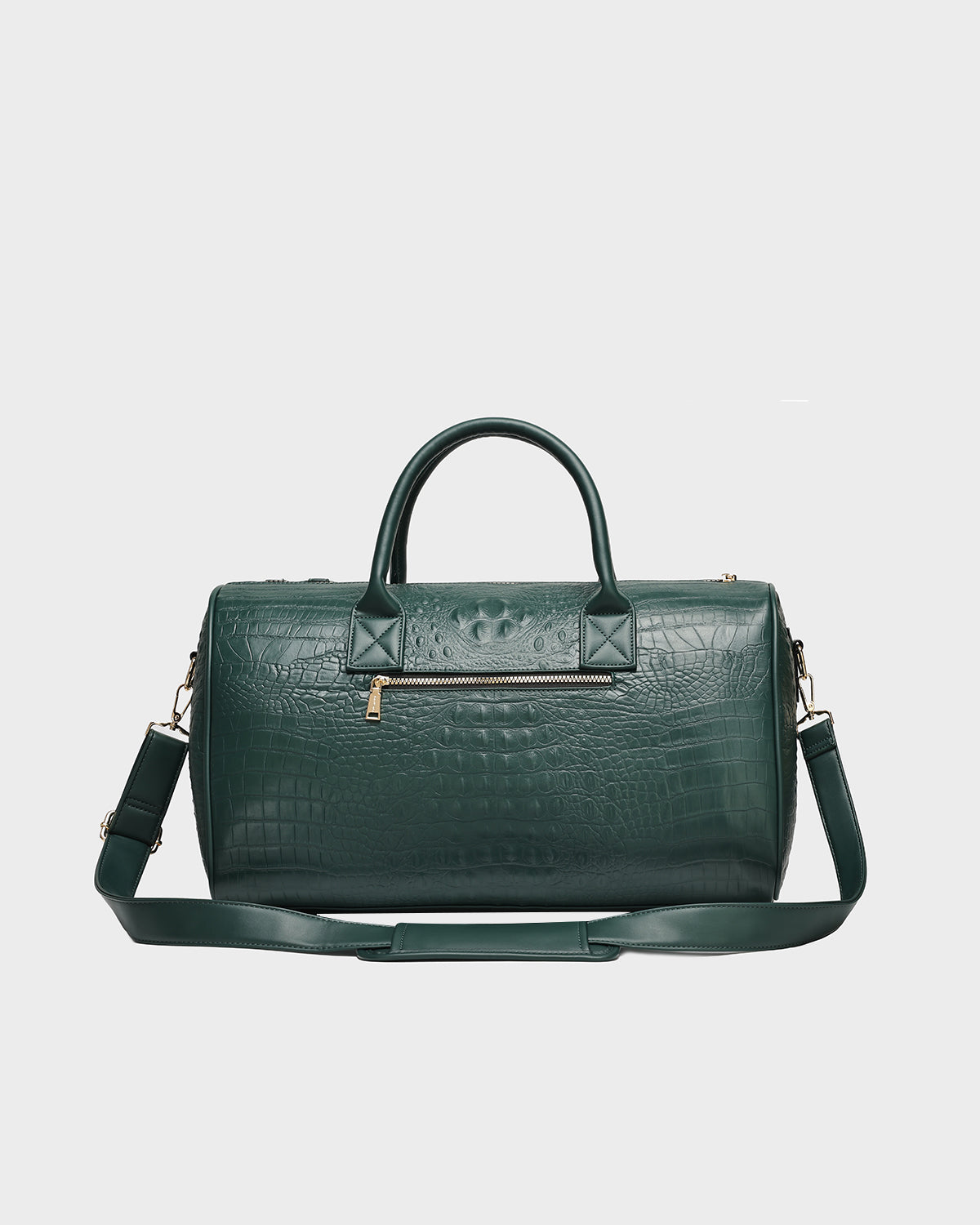 Classic Weekender Travel Set in Emerald Green