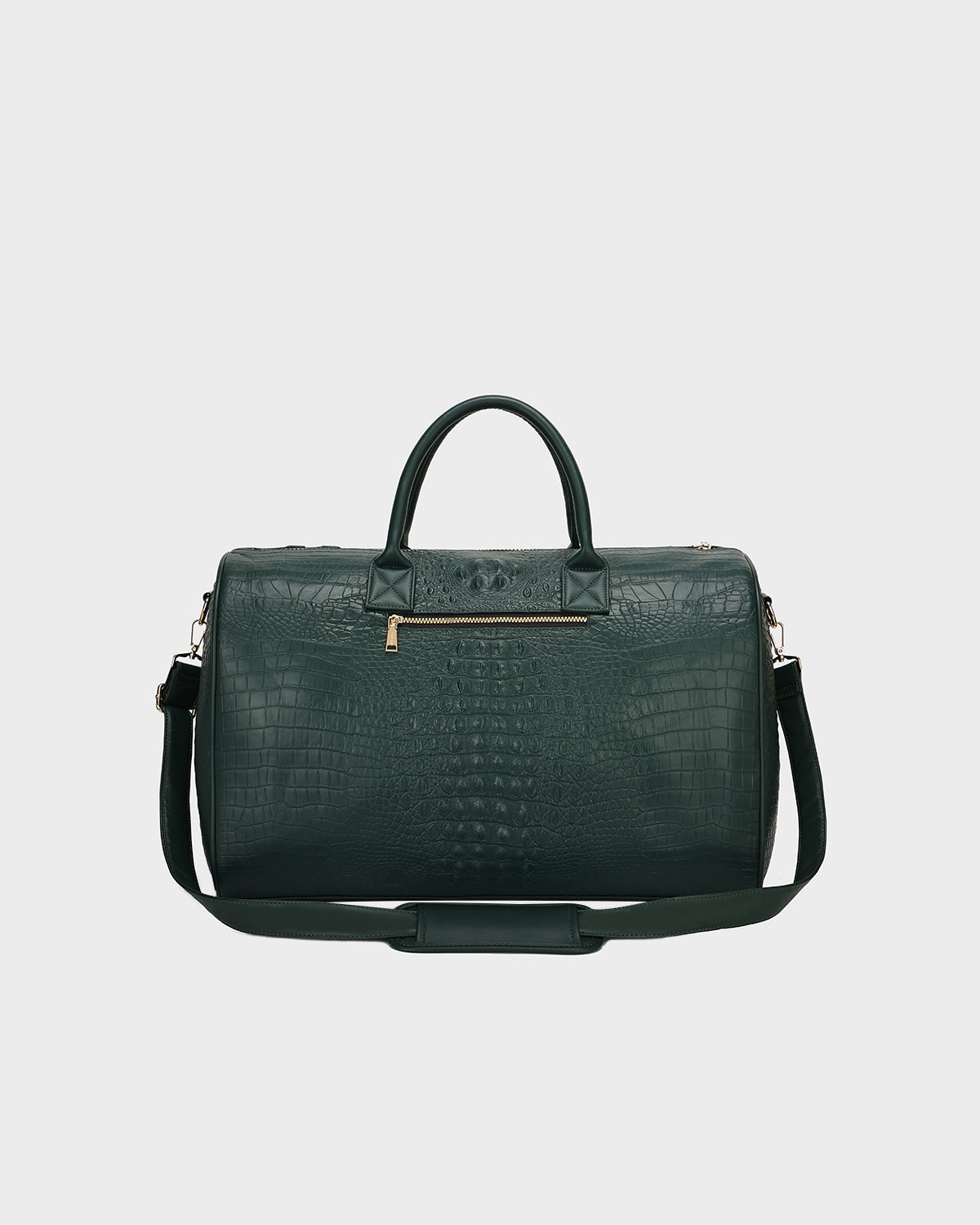Classic Weekender Travel Set in Emerald Green