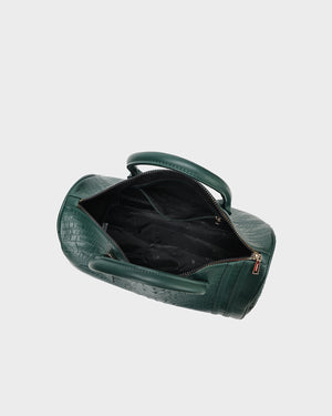 Classic Weekender Duffle Bag in Emerald Green