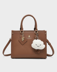 Cloud Key Chain / White
