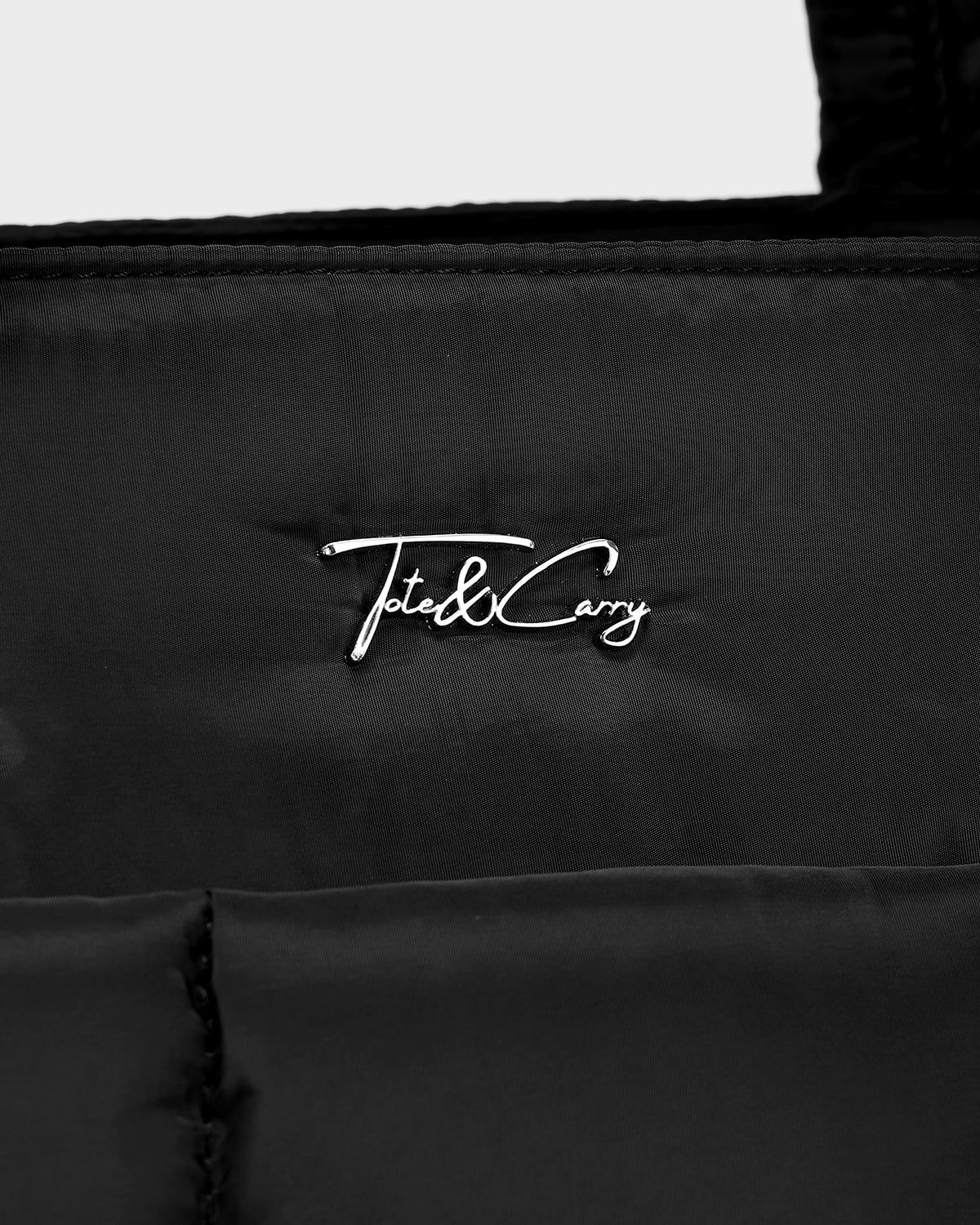 Cloud Carry-All Tote in Onyx Black
